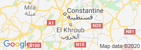 El Khroub map